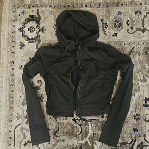Mesh Hooded Define Cropped Jacket Lululemon